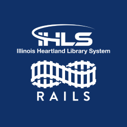 Logos of IHLS and RAILS on a dark blue background.