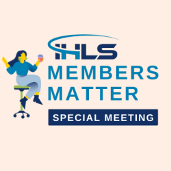 IHLS Members Matter Special Meeting (logo)
