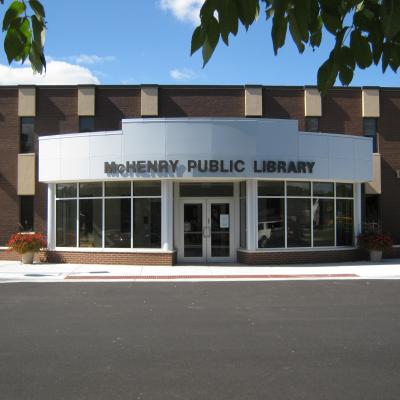 image of the building of the McHenry Public Library