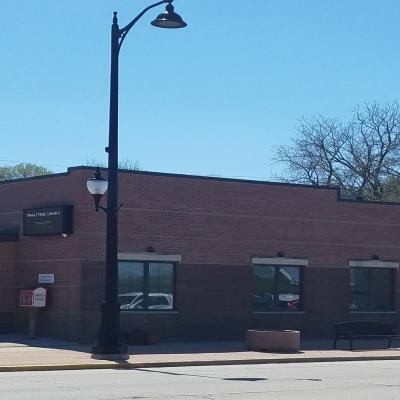 exterior of Silvis Public Library Building