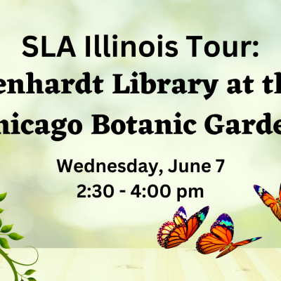 SLA IL: Lenhardt Library at the Chicago Botanic Garden