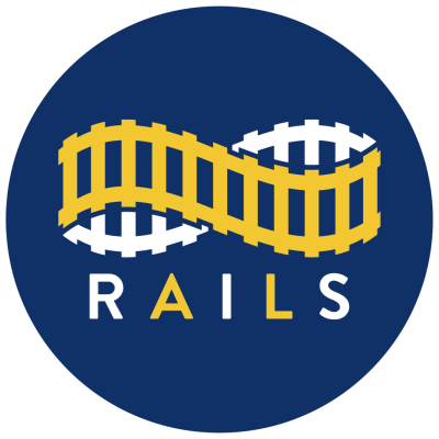 RAILS blue logo