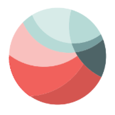 Multicolored picture of the LACONI insignia